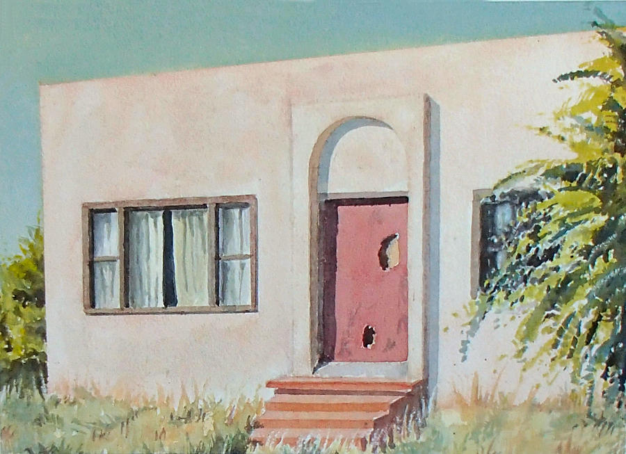House Painting - Once was a Home by Philip Fleischer