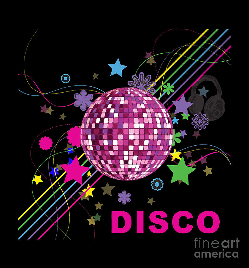 Disco music fan Digital Art by Arkitekta Art - Fine Art America