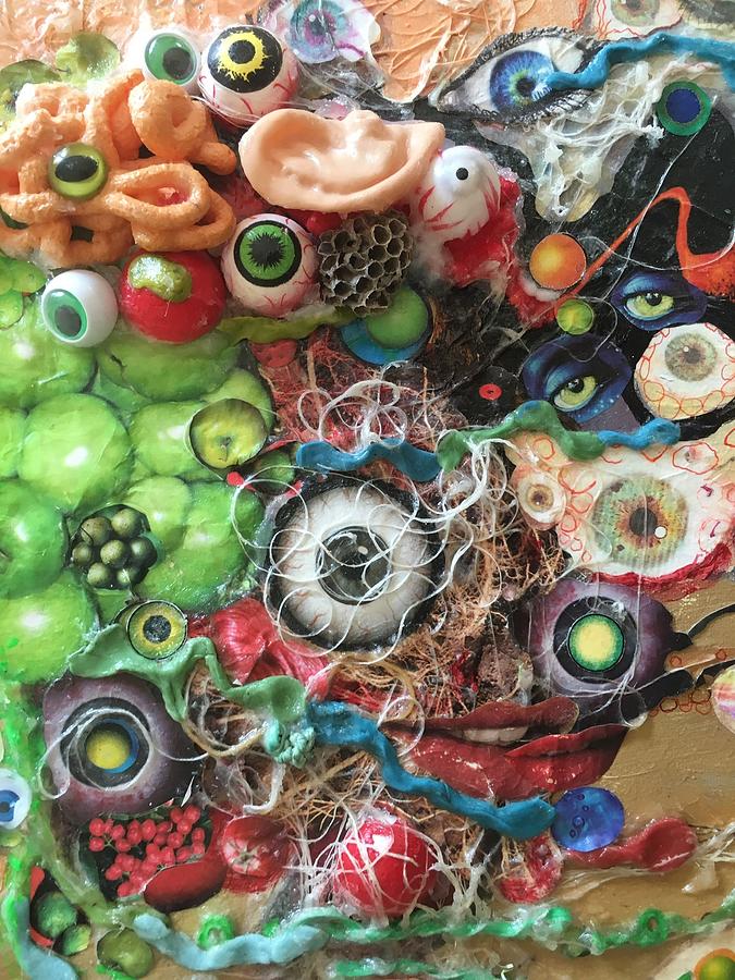 Discombobulated Conglomeration Mixed Media by Douglas Fromm