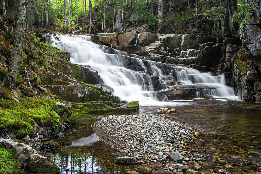 Discovery Falls Summer Photograph by White Mountain Images