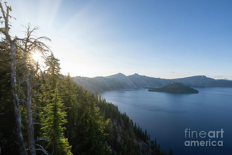Discovery Point, Crater Lake Photograph