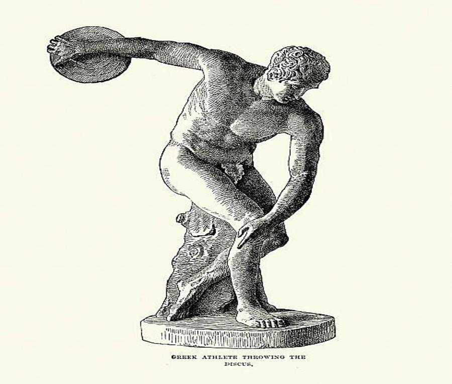 Discus Thrower A Classic Photograph by Richard Gaytan - Fine Art America