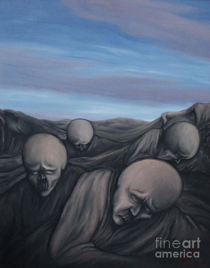 Surrealism Painting - Dismay by Michael  TMAD Finney