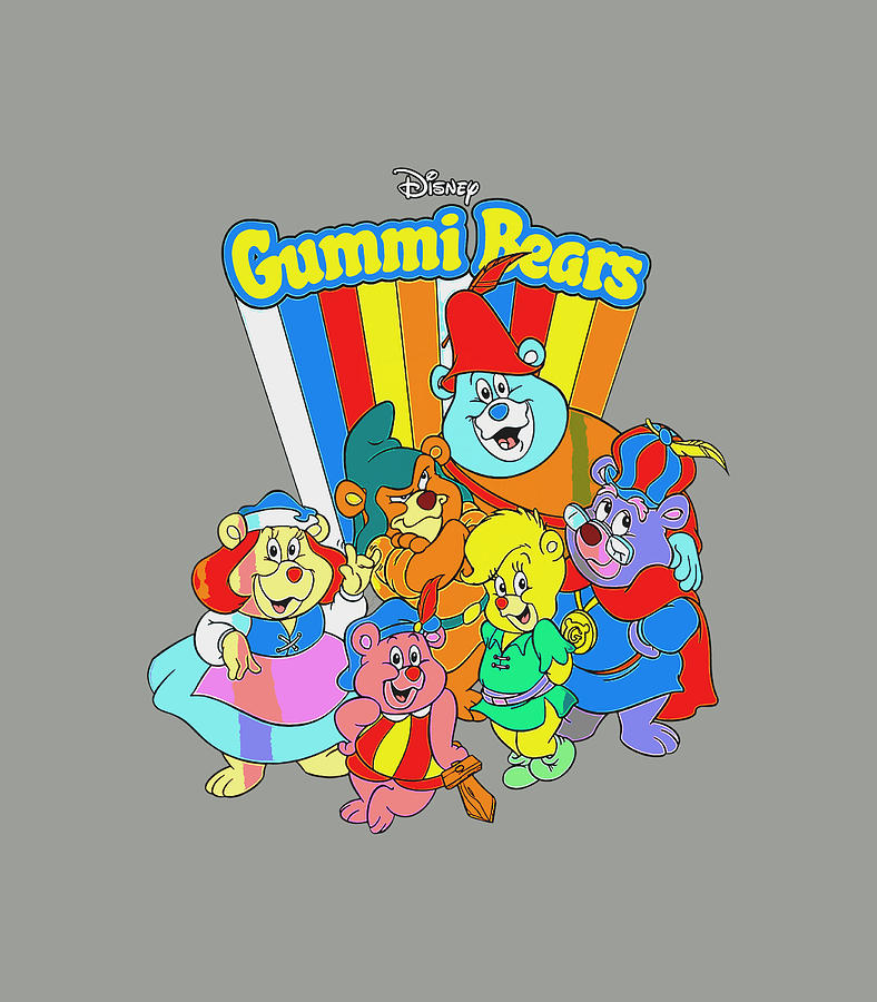 Cartoon Gummy Bear Metal Prints for Sale