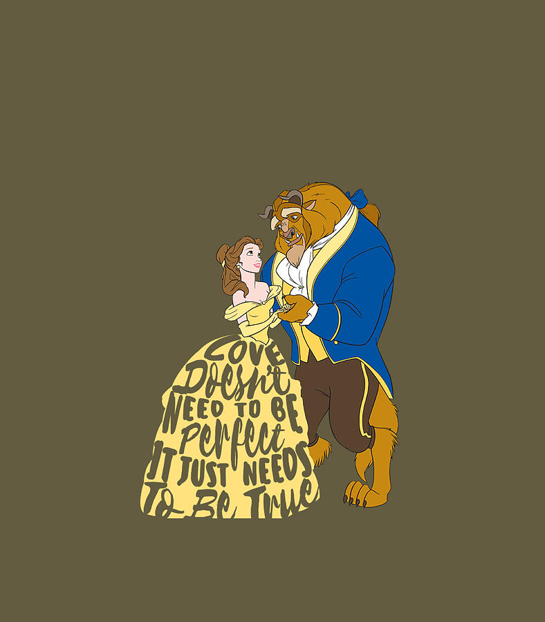 Disney Beauty And The Beast True Love Digital Art by Monaf Dorot - Fine ...