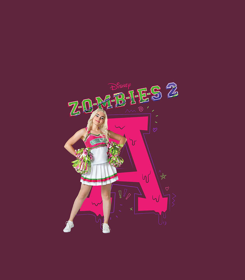 Disney Channel Zombies 2 Addison Cheer A2 Digital Art by Hydarp Novar ...