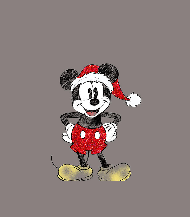 Disney Christmas Mickey Mouse Digital Art by Ahmedv Inaya - Fine Art ...