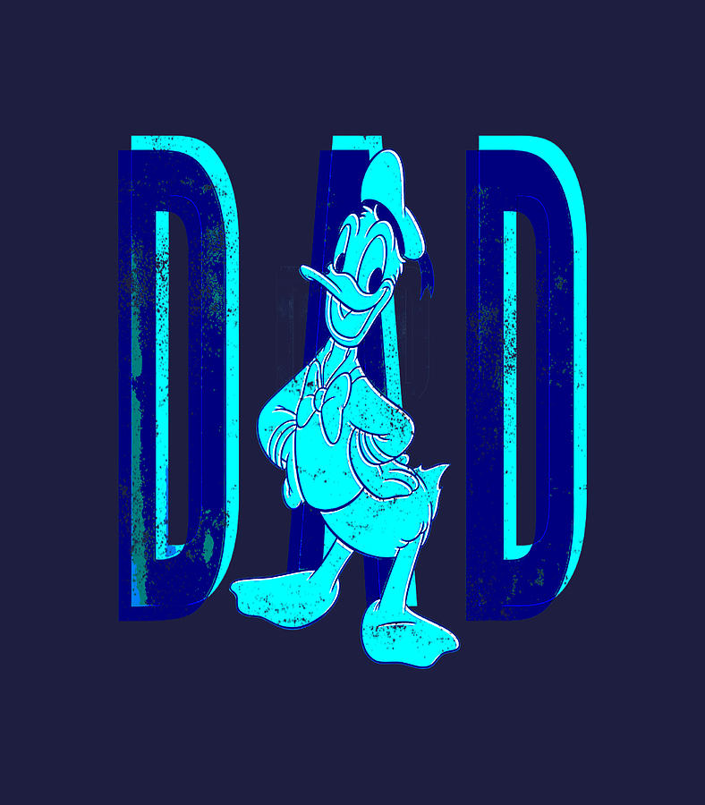 Disney Donald Duck Dad Digital Art by Branda Erykah - Fine Art America