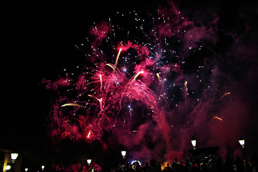 Disney - Epcot Fireworks 1 Photograph by Jason Nicholas