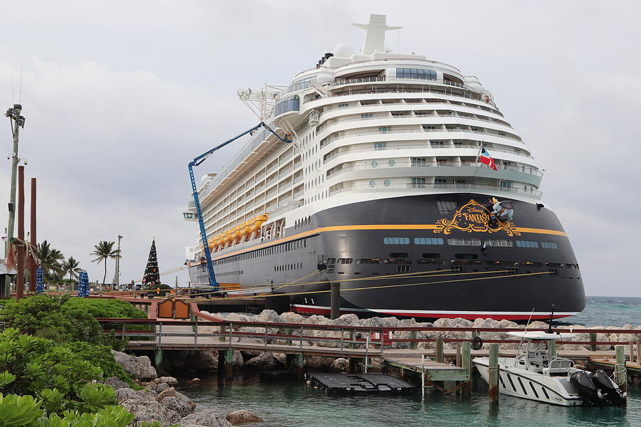 Disney Fantasy Cruise Ship Photograph by Melvin Busch - Fine Art America