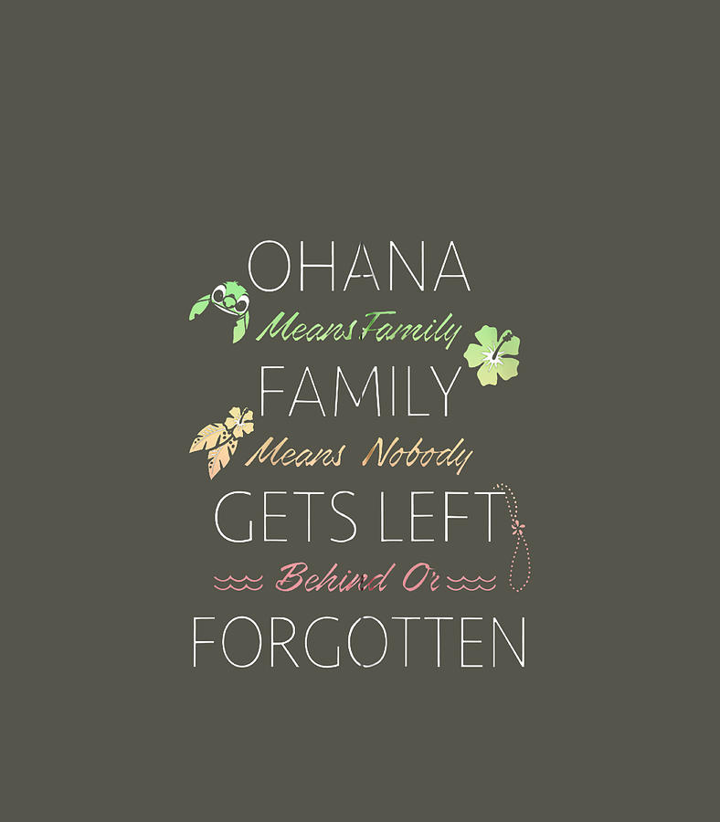 lilo and stitch quote ohana