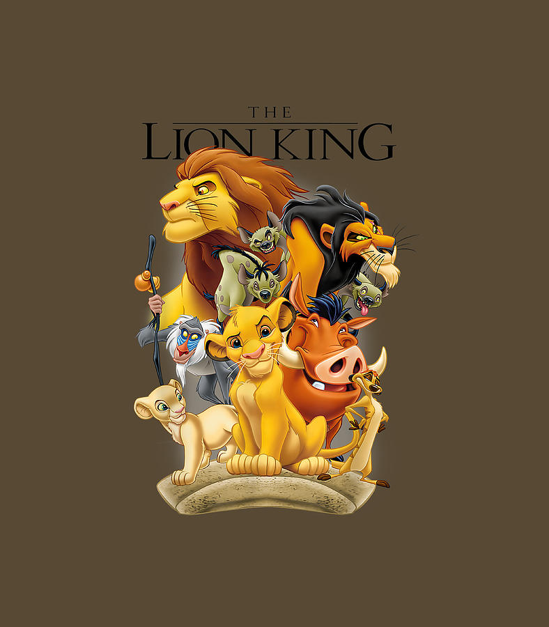 Disney Lion King Pride Land Characters Graphic Digital Art by Keyaaj ...