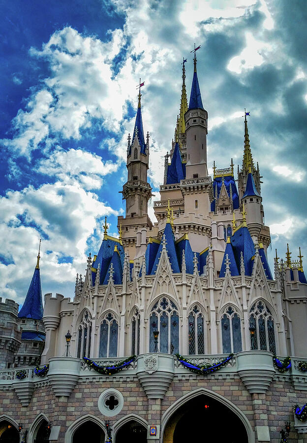 Castle Photograph - Disney Magic Kingdom 10 by Kristy Mack