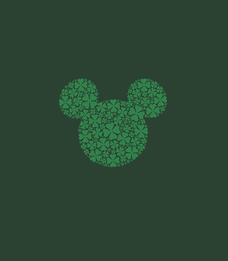 Disney Mickey And Friends St Patricks Day Mickey Clovers Digital Art by ...
