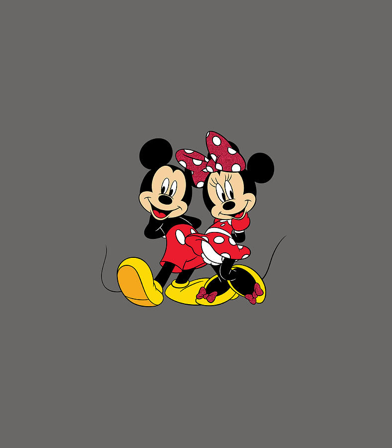 Disney Mickey and Minnie Big Mouse LS Digital Art by Zonirw Meggy ...