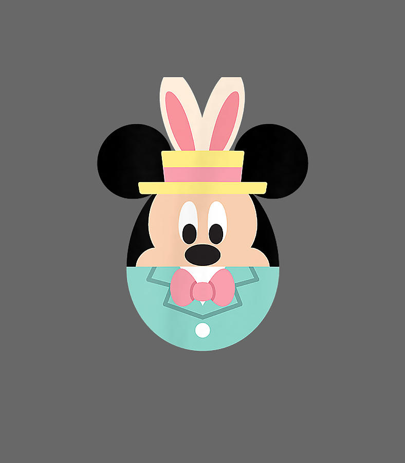 Disney Girls Mickey Mouse Easter Bunny Sweatshirt 