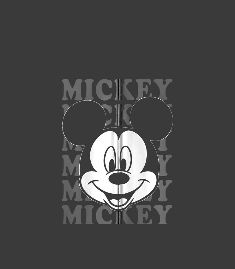 Disney Mickey Mouse Name Stack Digital Art By Rhuanm Marya - Fine Art 