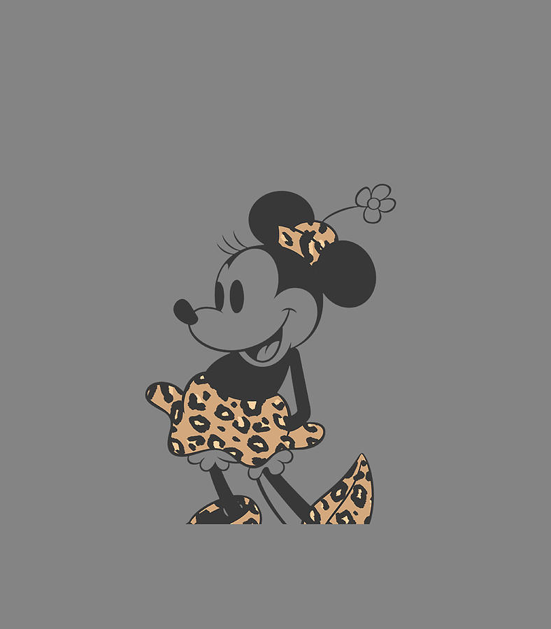 Disney Minnie Mouse Cheetah Print Outfit Digital Art by Jaxx Posie ...