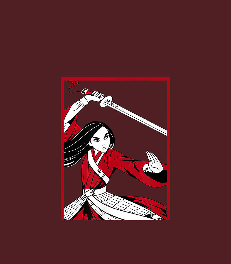 Mulan Canvas Painting - Disney 2024 Fanart