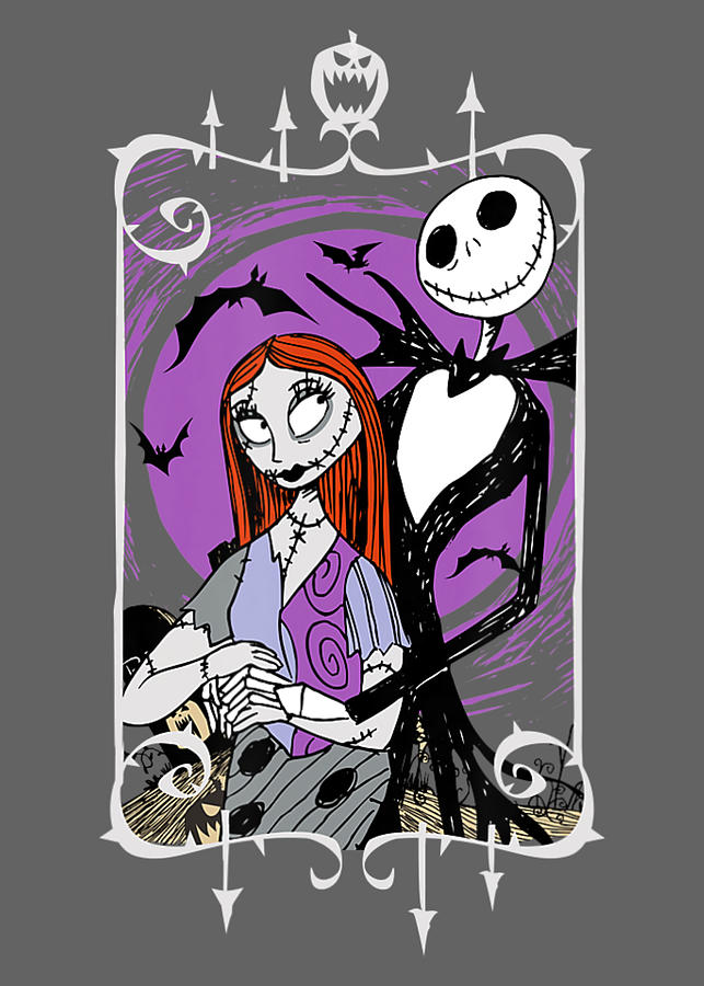 Disney Nightmare Before Christmas Jack And Sally Digital Art by Hang ...