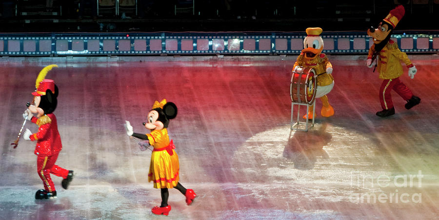 Disney on Ice 100 Years of Magic with Mickey Mouse, Minnie Mouse Photograph by David Oppenheimer