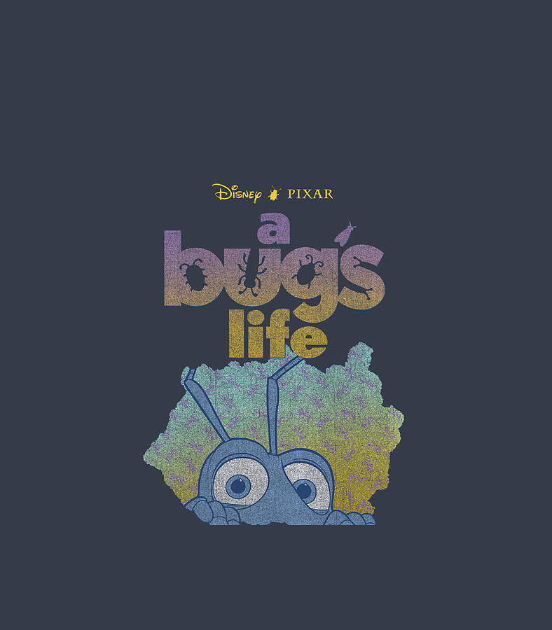 Disney Pixar A Bugs Life Peeking Flik Logo Digital Art by Jeshwj Juwar