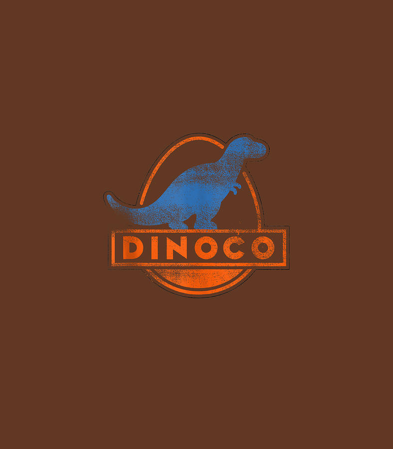 Disney Pixar Cars Iconic DINOCO Dinosaur Logo Digital Art by Morayn ...