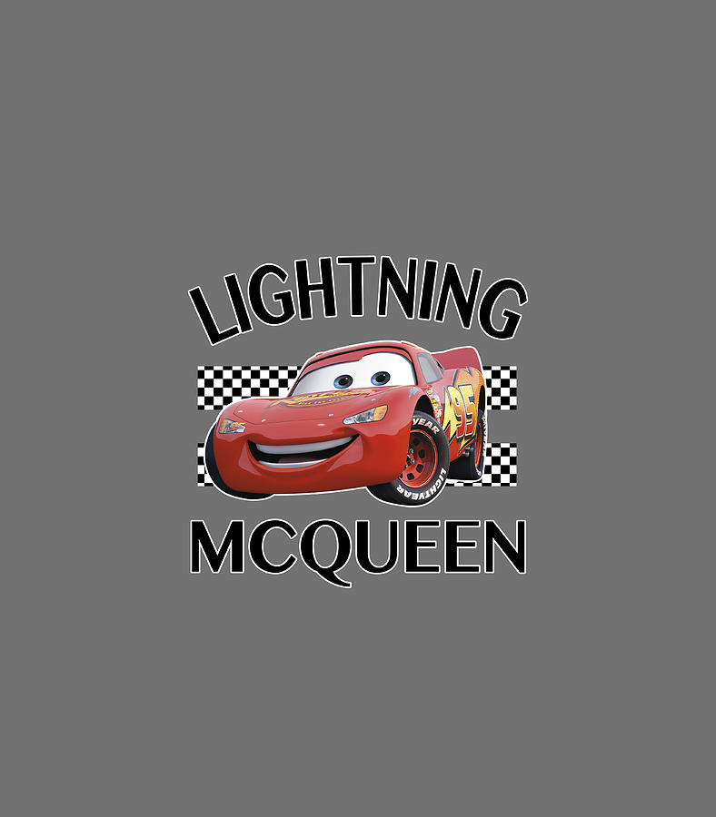 Disney Pixar Cars Lightning McQueen Finish Graphic Digital Art by Rishio  Lowri - Pixels