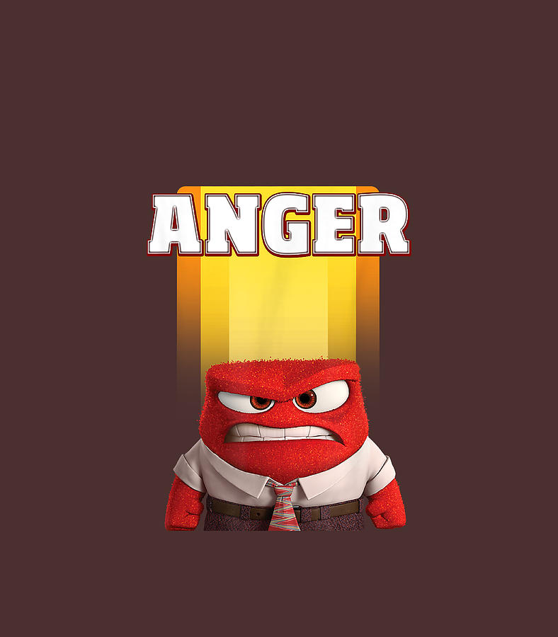 Disney Pixar Inside Out Anger Graphic Digital Art by Brookz Klara ...