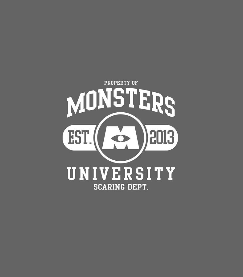 Disney Pixar Monsters University Est 2013 Digital Art By Said Siarr