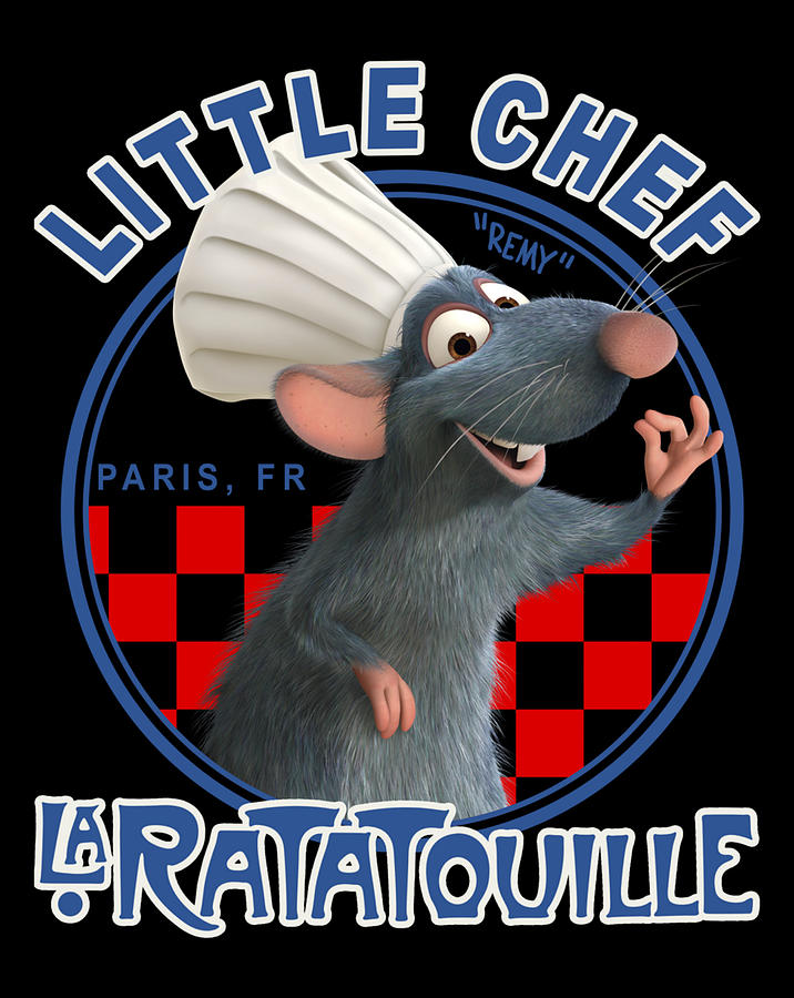 Disney Pixar Ratatouille Remy Little Chef Digital Art By Frank Nguyen