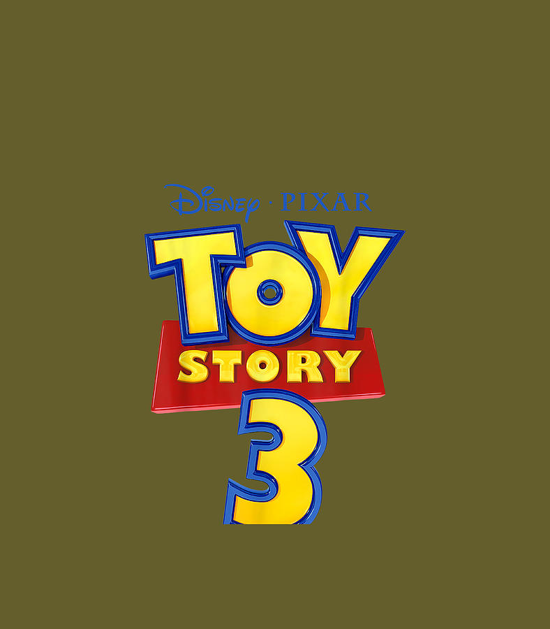 Disney Pixar Toy Story 3 Title Logo Digital Art by Henrim Sarah - Pixels