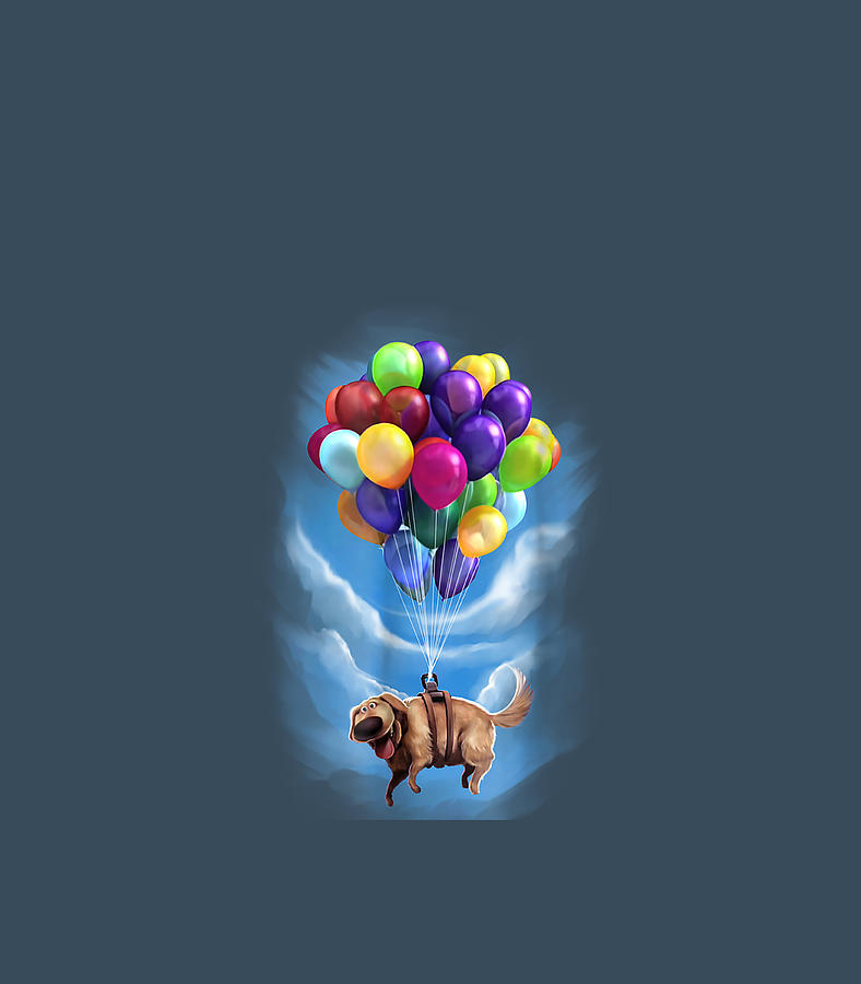 Disney Pixar Up Dug Balloon Floating Graphic Coffee Mug by Remyg Salwa -  Pixels