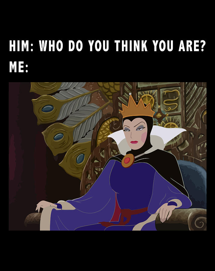 Disney Sleeping Beauty Maleficent Evil Queen Meme Digital Art by Naomi ...