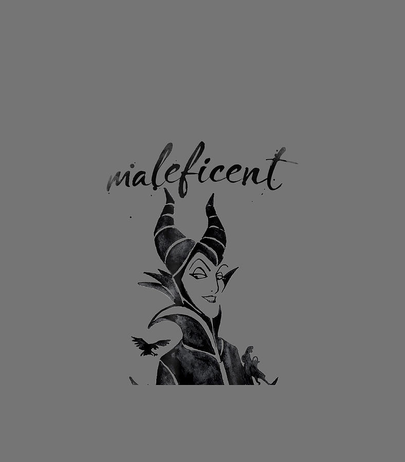 Disney Sleeping Beauty Maleficent Painted Graphic Digital Art by Nhanj ...