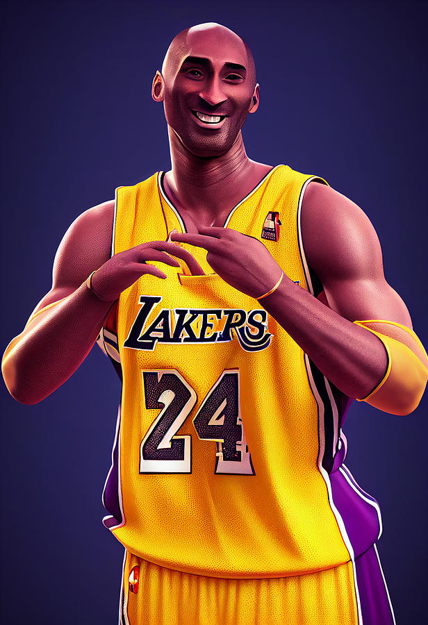 Kobe Bryant Basketball Sticker for iOS & Android