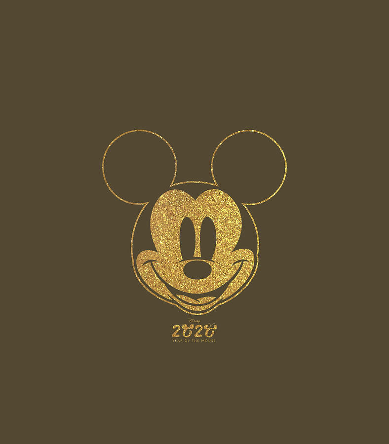 Disney Year of The Mouse Golden Mickey January2 Digital Art by Jacor ...