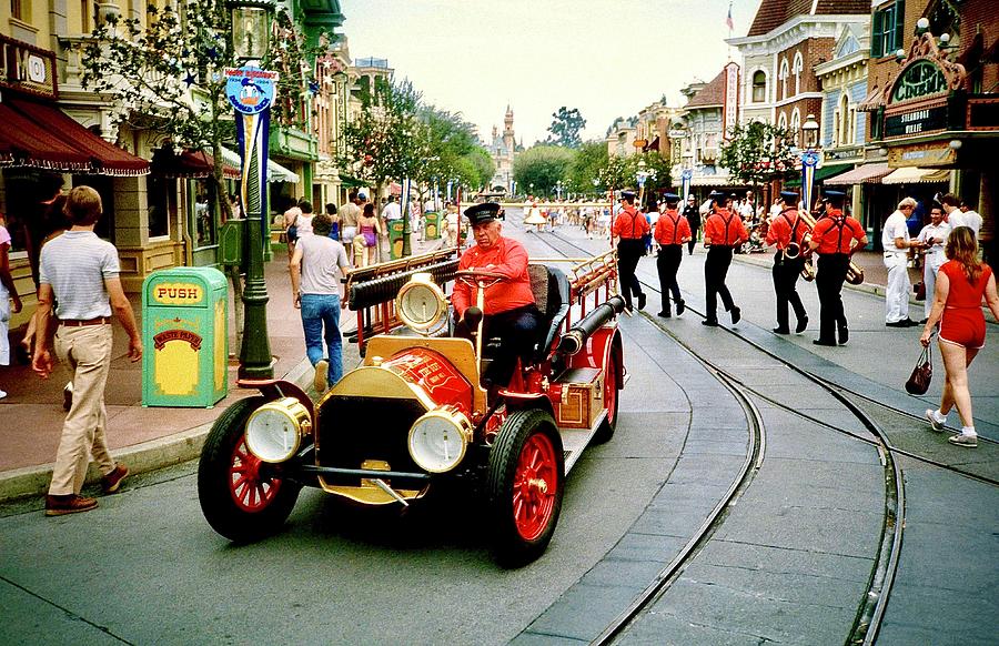 Disneyland High Street 1984 Photograph by Gordon James