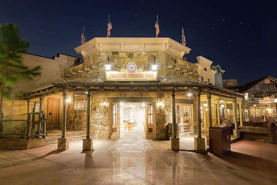 Disneys Frontier Trading Post Photograph by Mark Andrew Thomas