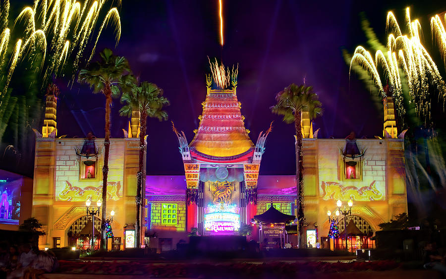 Disney's Hollywood Studios Fireworks Show Photograph by Mark Andrew