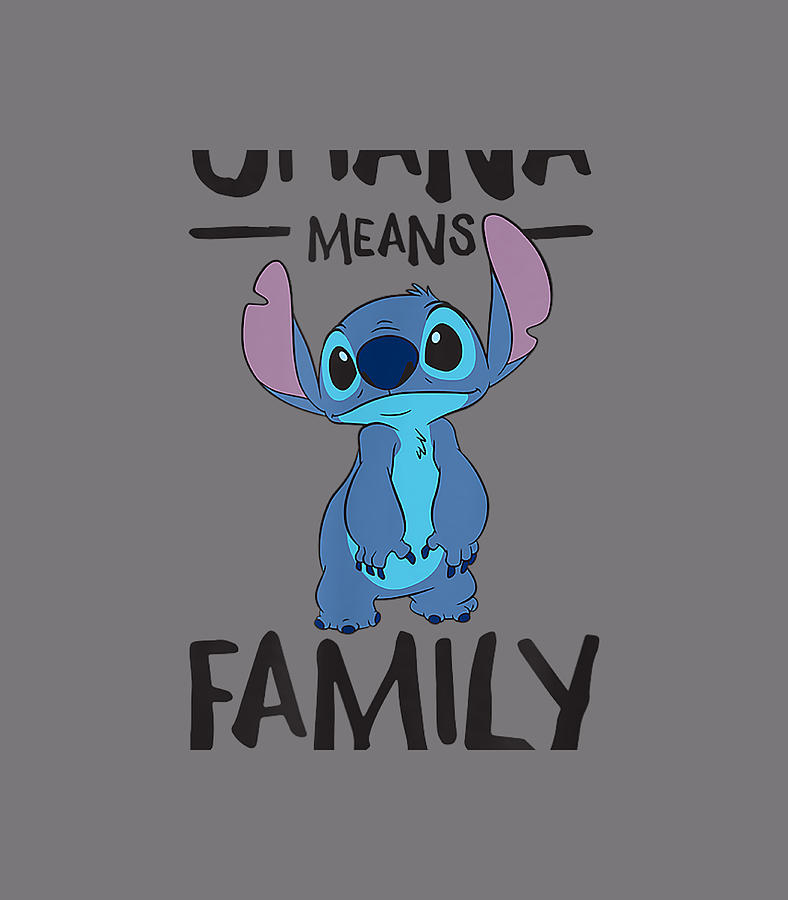 Disneytitch Ohana Means Family Digital Art by Beck Ripley | Pixels