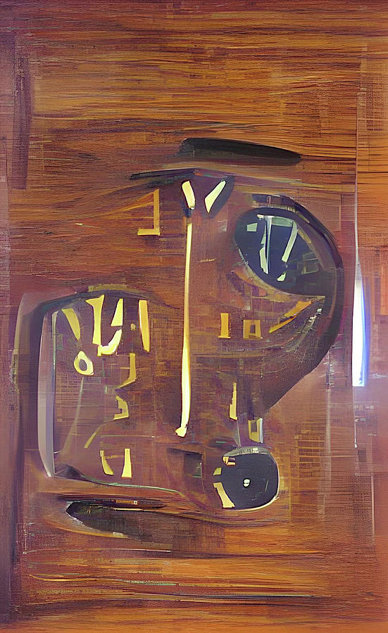 Displaced Time Digital Art by Richard Reeve