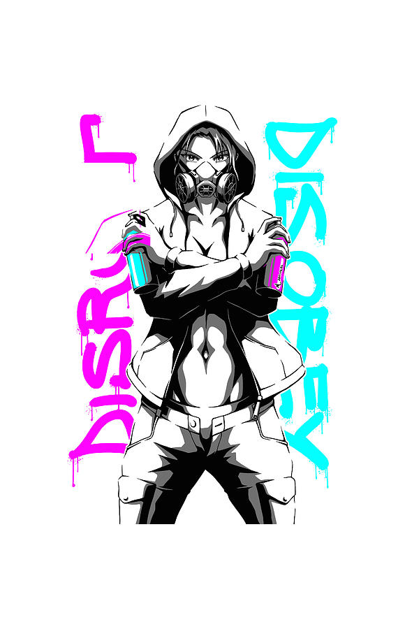 Disobey Digital Art - Disrupt Disobey Propaganda by Sephira Giska Disobey Digital Art - Disrupt Disobey Propaganda by Sephira Giska