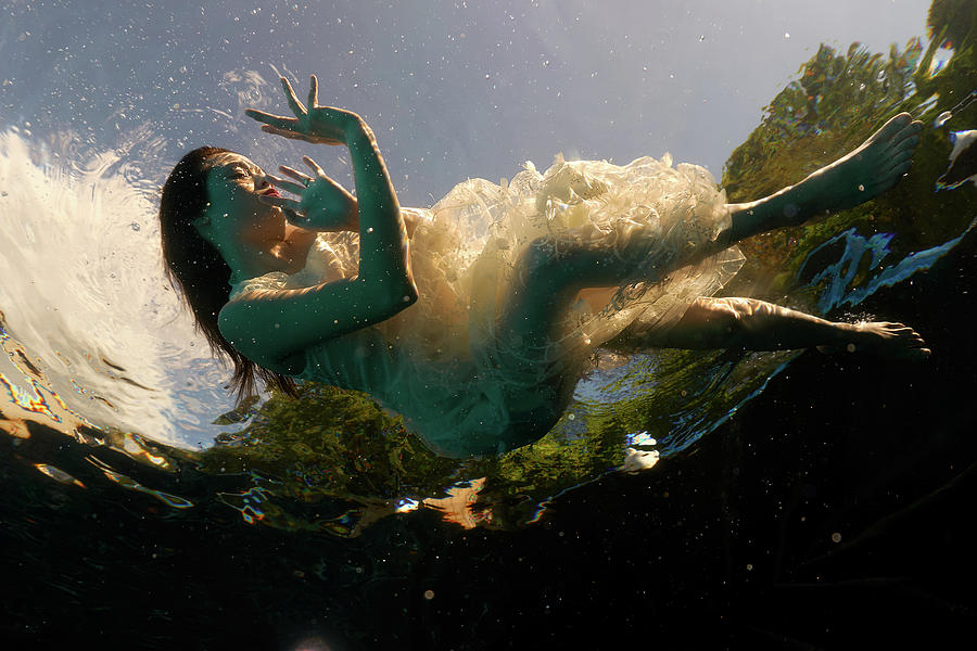 Dissolved Girl Photograph by Mark Rogers