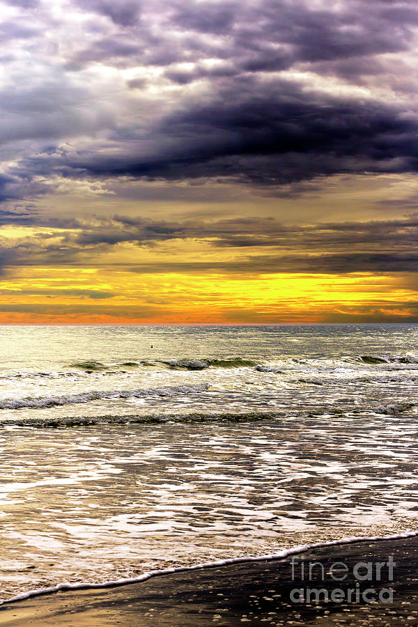 Distant Light at North Myrtle Beach Photograph by John Rizzuto