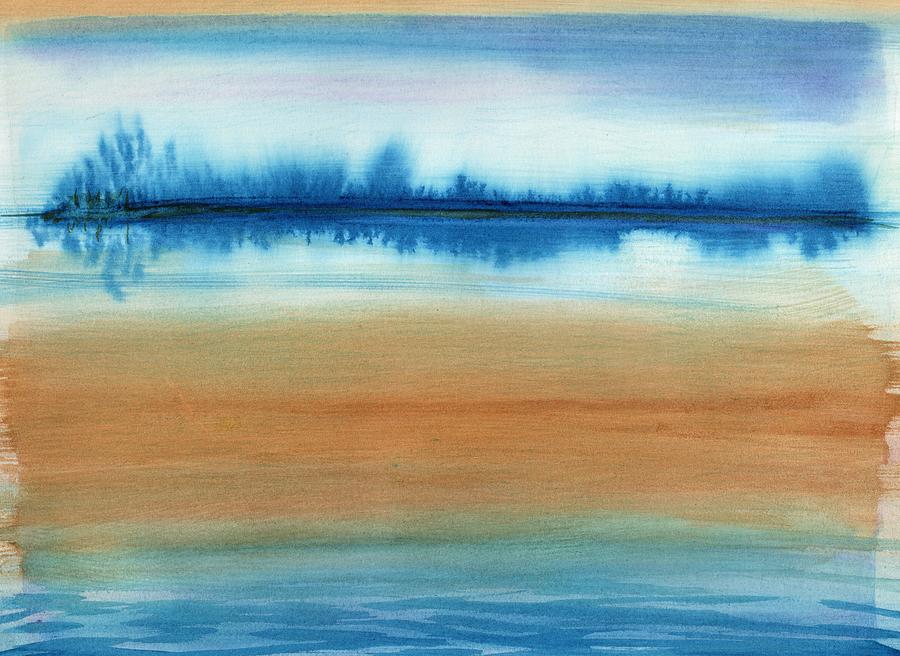 Distant Shore Painting by Tammy Nara
