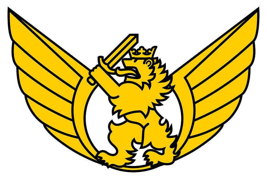 Distinctive Unit Insignia of the Satakunta Air Command Digital Art by A ...