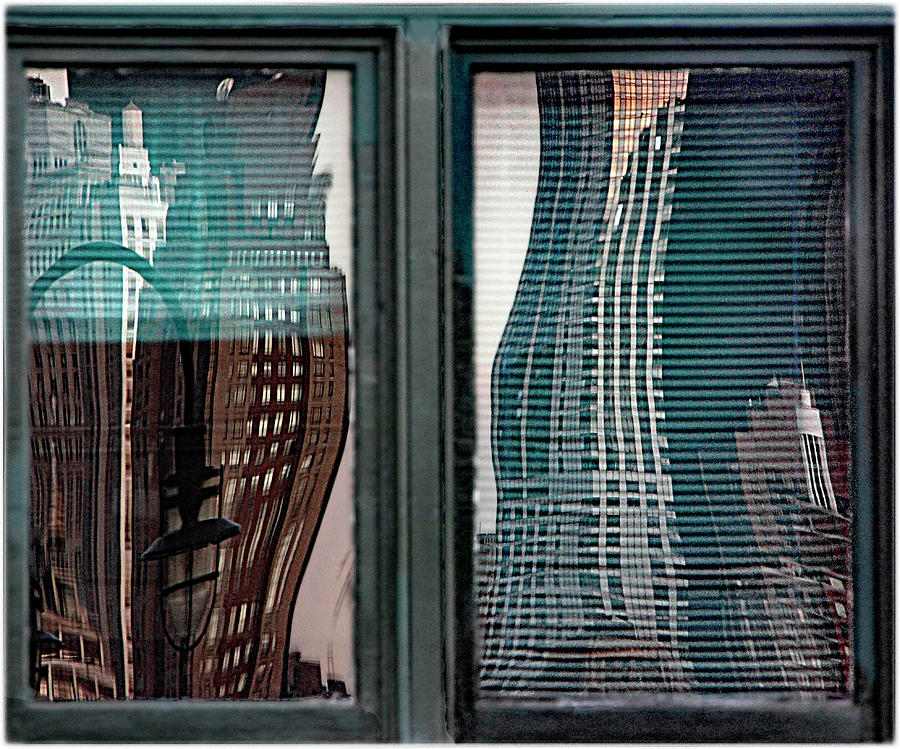 Distorted Buildings Photograph by Daniel Sudberg | Pixels