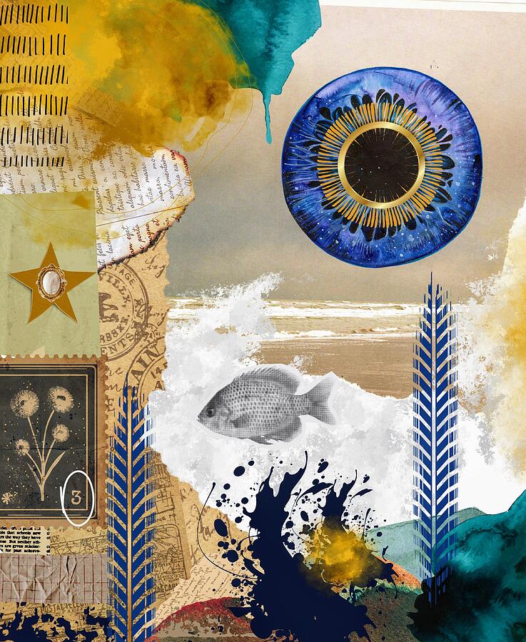 Distortion Mixed Media by Canessa Thomas Distortion Mixed Media by Canessa Thomas