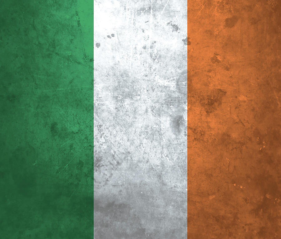 Distressed Irish Flag Digital Art by Western Exposure - Pixels